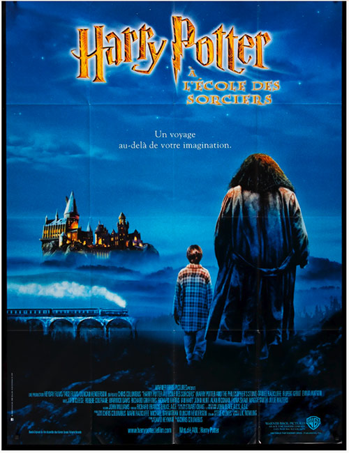 Affiche d'Harry Potter à l'école des sorciers